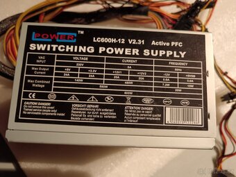 Pc zdroj Power 600W - 3