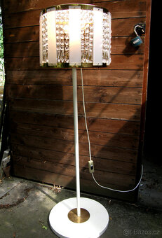 Stojací lampa retro, zdobená - 3