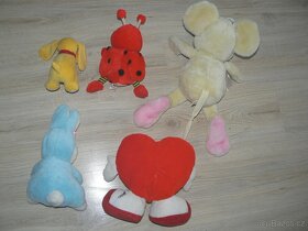 sada plyšáků - 5 ks - 3