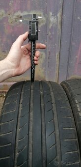 2ks letní pneu 215/45 17" cena za 2ks, Stav 45% - 3