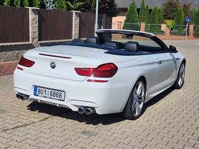 BMW 640d 230kW cabrio 1 majitel 75tkm DPH TOP - 3