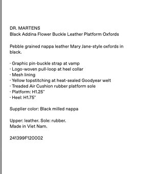 Dr. Martens Addina Flower veľ 36 - 3