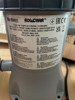 Prodám kartušovou filtraci Bestway 2ks - 3