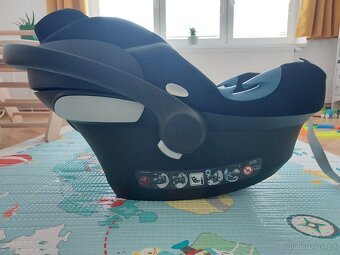 Dětské vajíčko, pokračovací sedačka, báze na isofix - 3