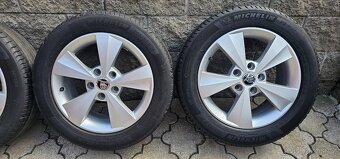 Originál alu Škoda 4 5x112 205/55 R16 - 7mm - 3