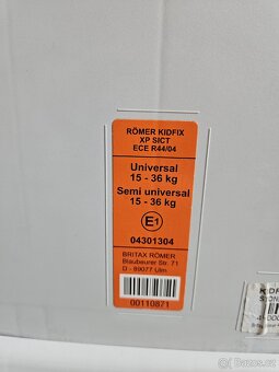 Autosedačka Britax Römer - 3