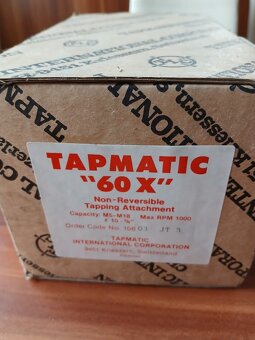 Zavitorezná hlava TAPMATIC 60X - 3