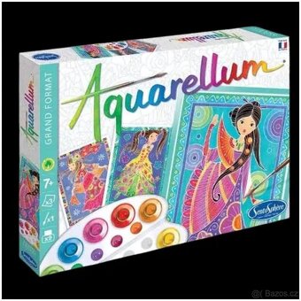 Akvarely - Půvabné dívky - 3