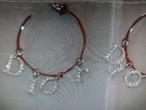 DIOR NÁUŠNICE, ŘETÍZEK, NÁRAMEK, PRSTEN - 3