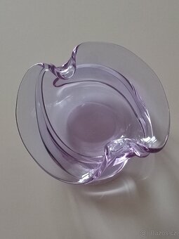 Popelník, alexandritové sklo - 3