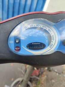 derbi atlantis 2T 50 na díly, pouze rám a papíry - 3