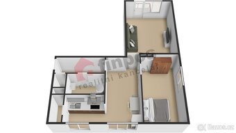 Byt 3+kk s vlastním pozemkem a zahradním domkem – Převýšov - 3