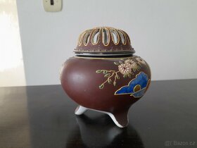 Staré japonské vykuřovadlo SATSUMA - 3