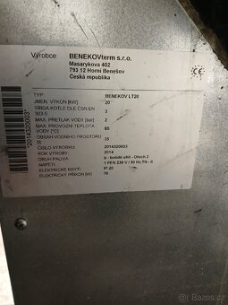 Kotel Benekov LT 20 - 3