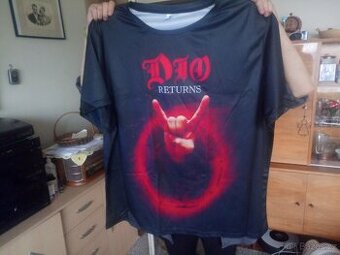 4XL pánská trika Dio, Kiss, Slayer, Judas Priest, AC/DC - 3