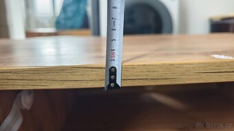 TV stolek - dekor přírodní dřevo - 3