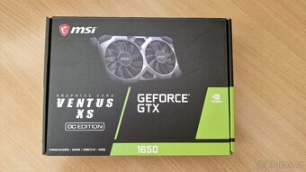 MSI GeForce GTX 1650 VENTUS XS 4G OC - 3