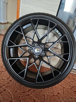 ALU kola Racing Line R18 včetně letní pneu, TOP stav - 3