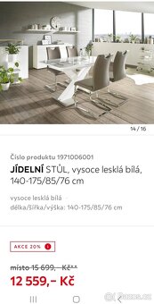 Jídelní stůl rozkládací - 3