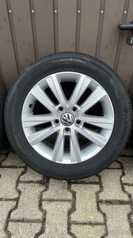 Alu kola 5x112 R16 Letni pneu 205/55/16 - 3