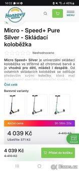 Kolobezka Micro speed - 3