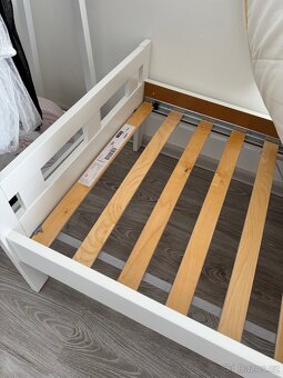 IKEA kompletní dětská postel + matrace + povlak - 3
