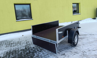 Český robustní přívěs PROFI 215x129 Opěrné kolo ZDARMA - 3