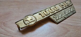 Škoda 1000MB Deluxe- Nový nápis - 3