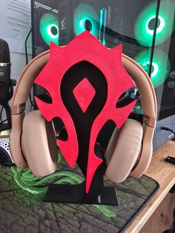 Horde World of Warcraft stojan na sluchátka - 3