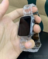 Průhledný článkový řemínek, Apple Watch 38 40mm nebo 42 44mm - 3