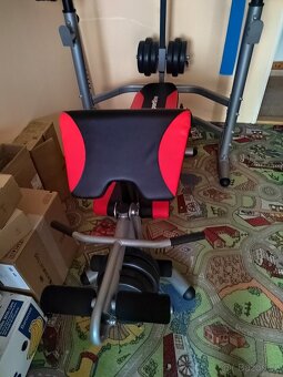Posilovací lavice insportline Bastet  4069 + přísluš - 3