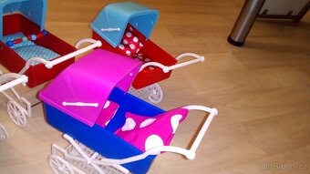 Kočárky pro malé panenky.Modrorůžový prodaný. - 3