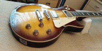 Prodám Vintage V100 Tobacco Sunburst Elektrickou kytaru - 3