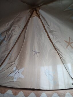Dětský látkový domeček / stan – perfektní stav - 3
