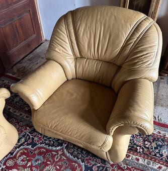 Kožená sedací souprava 3+1,5837 - 3