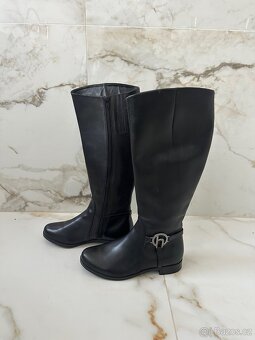 Kožené kozačky Högl - 3