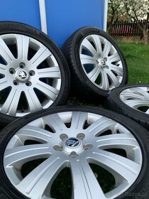 Alu kola Škoda R17 5X112 LETNÍ PNEU 205/50 R17 VREDESTEIN - 3