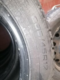Zimní pneumatiky 255/45 R 17 GOODYEAR - 3
