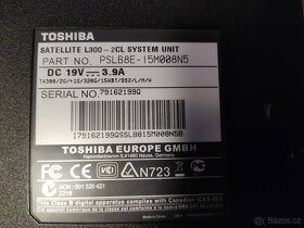 2-jádro ( 2 x 2,1Ghz)Toshiba L300, 500gb HDD,2gb RAM - 3