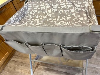Skládací přebalovací pult Ikea šedobílý - 3