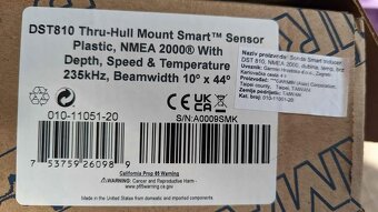 Nova sada mericich cidel. RAYMARINE - DST800 Thru-Hull - 3
