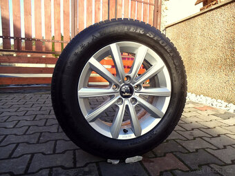 ZÁNOVNÍ ZIMNÍ ORIGINÁL VW 16" 5x112 pneu 215/60R16 - 3