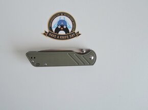 Kapesný nůž QSP Parrot, zelený s D2 - 3
