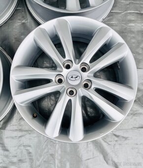 5x114,3 R18 originál alu sada Hyundai ix35 - TOP STAV - 3