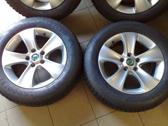 alu kola 5x112 r16 original škoda 215/60/16 - 3