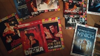 DVD s filmy, převážně akční žánry - 3