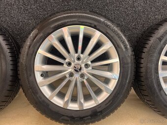 Nabízím originální ALU kola Škoda Trinity R18 5x112 - 3