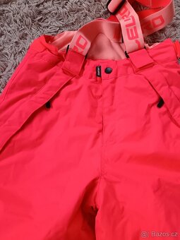 neonové lyžařské kalhoty, oteplováky Lewro 152ú158 - 3