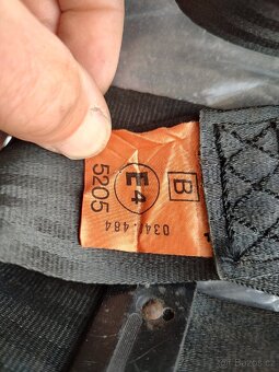 Austin mini Morris mg mk1 mk2 pásy Britax - 3