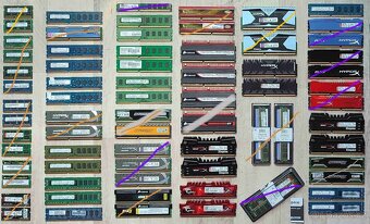 Disky SSD +klasické, 250MB - 8TB / DDR3 paměti pro stolní PC - 3